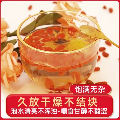 宁夏头茬大果枸杞中宁特优级红枸杞免洗滋补养生罐装枸杞100g/罐图3