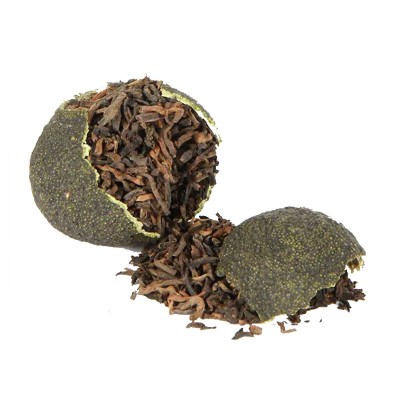 新会晒香小青柑 茶云南普洱茶熟茶天马小青柑茶送礼晒香小青柑图5