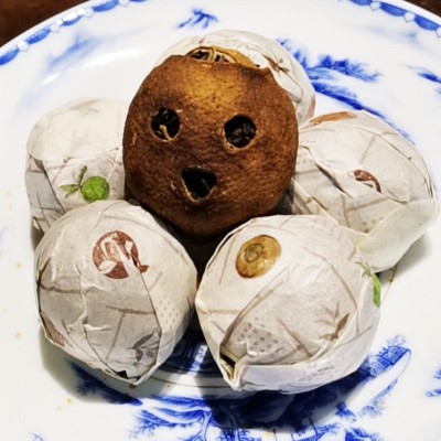 现货批发新会黄柠红茶 云南陈皮普洱茶500克茶饮泡水天马柠小红茶图3