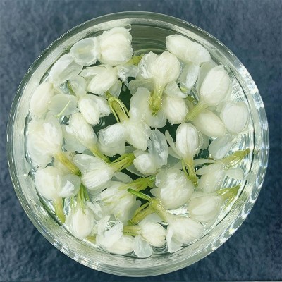 新花广西横县茉莉花茶 茉莉花干 茉莉大花蕾 厂家散装花草茶批发图3