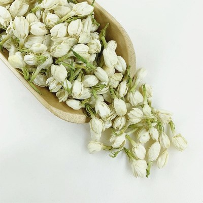 新花广西横县茉莉花茶 茉莉花干 茉莉大花蕾 厂家散装花草茶批发图2