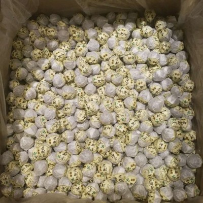 厂家批发云南普洱茶早春老树手工茶勐海8克散装茶 生茶龙珠图1