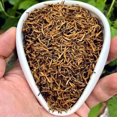 花蜜香春茶金骏眉黄芽桂圆香蜜香红茶500g装芽中芽统芽金骏眉散茶图1