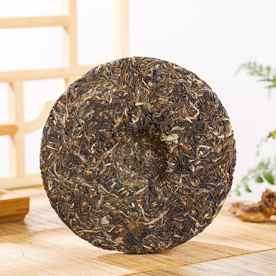 云南茶树王茶厂普洱茶 普洱生茶薄荷塘357g茶叶 普洱生饼 普洱茶2饼图3