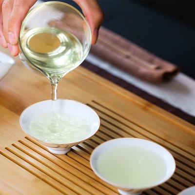 山水龙井茶批发杭州一次性茶包龙井茶叶绿茶浓香小袋装龙井茶图4