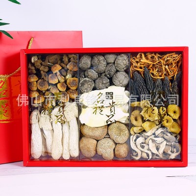 【中秋节送礼】羊肚菌礼盒装企业采购员工福利山珍菌菇干货礼盒装图2