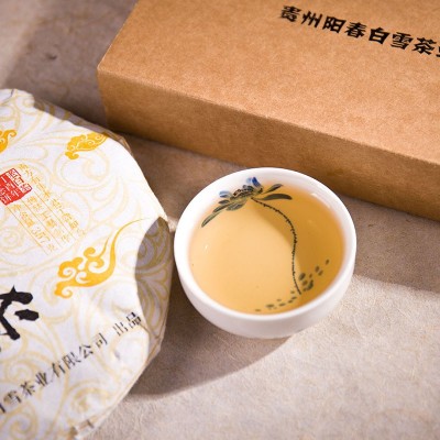 阳春白雪老白茶纪念款鸡年新春老白茶新品贵州茶福鼎白茶357克图3