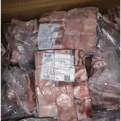 羊小排 手抓羊排 冷冻食材 不腌制 烤羊排 羊肋排半排 羊排图3