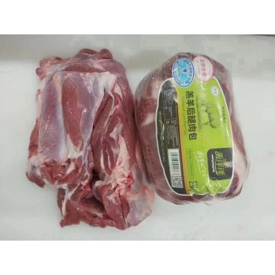 内蒙纯干美羊羊后腿肉 适合穿羊肉串饭店价格低 每件20公斤图1
