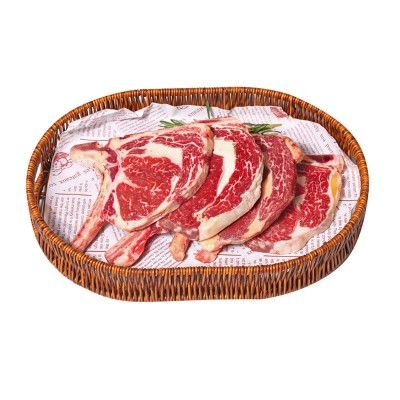 老汕记澳洲战斧牛排谷饲原切原料牛扒冷冻牛肉生鲜牛肉中西餐批发图5