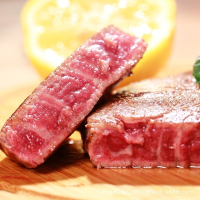 源头厂家直供安格斯谷饲雪花原切眼肉牛排原切眼肉批发商用图4