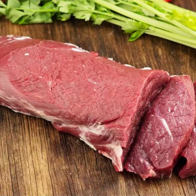 内蒙特产厂家直供新鲜冷冻牛里脊眼肉牛排烧烤火锅食材牛肉1公斤图3