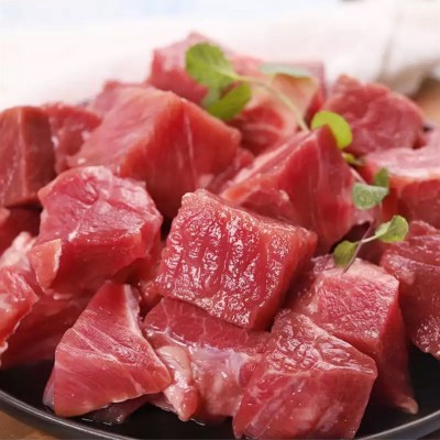 内蒙现货批发餐饮生鲜食材牛腩牛腱牛排骨肥牛冷冻黄牛牛肉1公斤图2