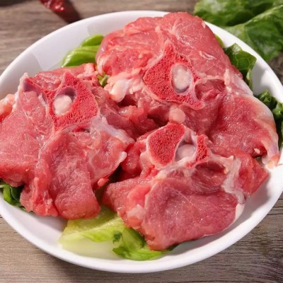 内蒙特产厂家批发新鲜冷冻带骨肉羊脊骨羊肉炖汤食材羊蝎子1公斤图2