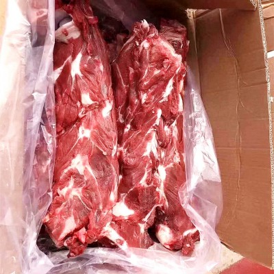 内蒙特产厂家直供草原新鲜冷冻原切带肉牛脖骨炖汤餐饮食材1千克图2