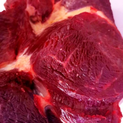 内蒙特产厂家直供现杀新鲜牛腿肉牛肉烧烤火锅食材黄牛牛肉1公斤图2