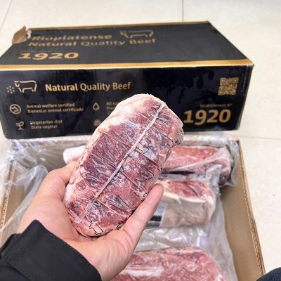 阿根廷1920厂谷饲西冷南美谷饲牛肉牛排原料批发图3