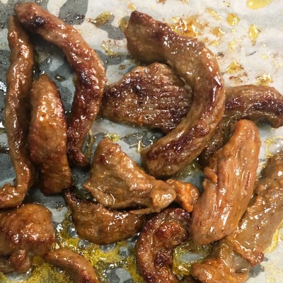川香牛柳248g袋装烤肉店商用半成品煎烤食材生鲜腌制麻辣牛柳牛肉图3