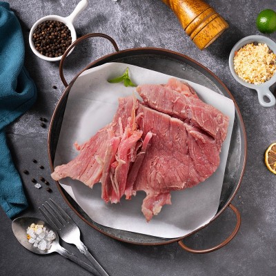 加工贴牌五香卤制牛肉口味可定制厂家直供河南特产韩二妮纯牛肉图2