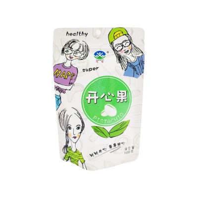 开心果108g/袋 原味手剥大颗粒新货坚果批发休闲小吃网红果干零食图5