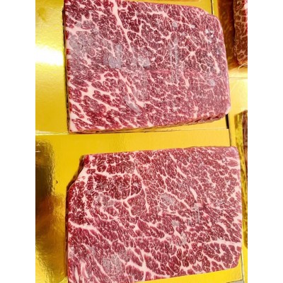 澳洲进口和牛雪花牛排m9上脑边源自日本纯血谷饲原切鲜牛肉非M12图2