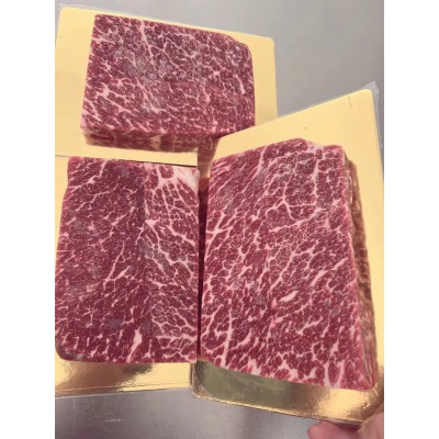 澳洲进口和牛雪花牛排m9上脑边源自日本纯血谷饲原切鲜牛肉非M12图3