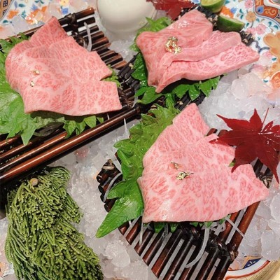 澳洲黑毛雪花和牛M12+西冷牛排火锅卷非日本神户A5谷饲原切寿喜烧图4