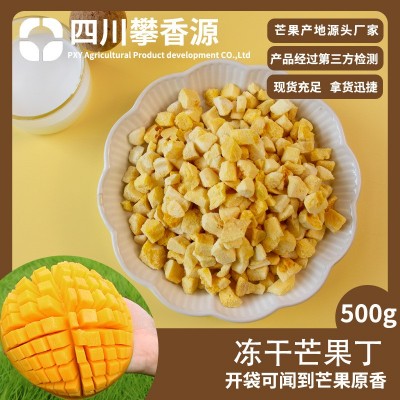 冻干水果冻干芒果丁麦片配料雪花酥装饰甜品烘焙奶茶原料厂家直供图4
