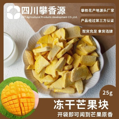 FD冻干象牙芒果无添加糖烘培饮料棉花糖原材料健康零食源头厂家图2