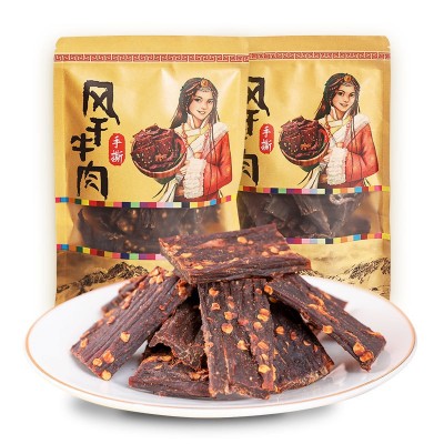 西藏特产手撕风干牛肉干 肉类休闲零食袋装自吃送礼便利店厂家图5