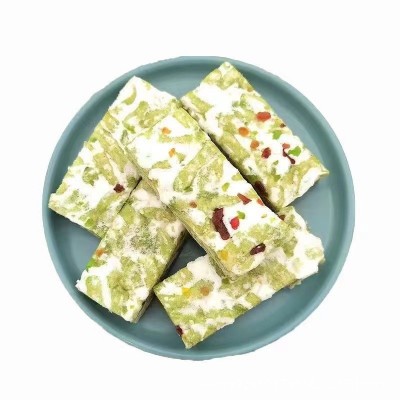 绿豆奶盖沙琪玛味雪融奶芙软糯可口散装休闲食品早餐糕点小吃图5