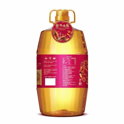 胡姬花金衣玉食古法花生油5L/桶图2