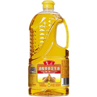 鲁花油酸多多花生油900ml 物理压榨家用食用油图5