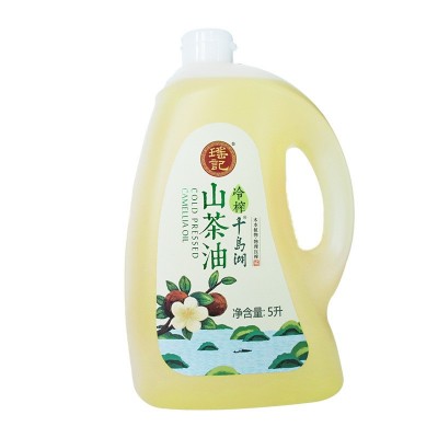 瑶记5升纯山茶油压榨会销家用全年批发食用油植物油图5