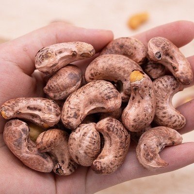 越南进口带皮大腰果仁新货坚果干果紫皮原味孕妇儿童零食图2