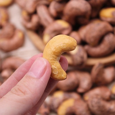越南进口带皮大腰果仁新货坚果干果紫皮原味孕妇儿童零食图4