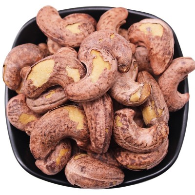 越南进口带皮大腰果仁新货坚果干果紫皮原味孕妇儿童零食图5