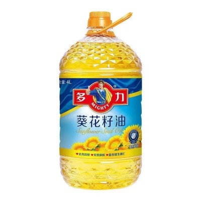 多力葵花籽油4L 物理压榨一级食用油充氮保鲜富含维生素E图5