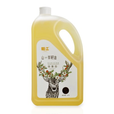 赣江山茶油纯正茶油食用油3.7L江西茶树油山茶籽油礼盒茶子油图3