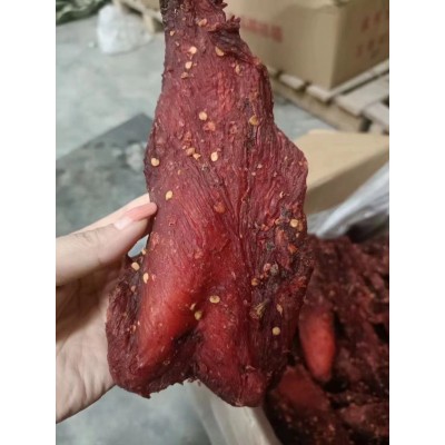 厂家批发大块肉赶集跑江湖地摊小块肉麻辣五香牛肉风味休闲零食货图2