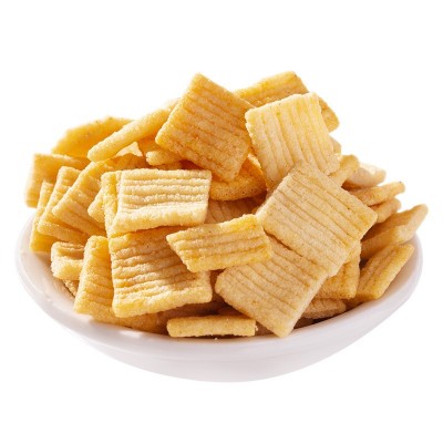 小零食批发厂家小锅巴零食香辣麻辣味批发整箱散装包装膨化食品图3