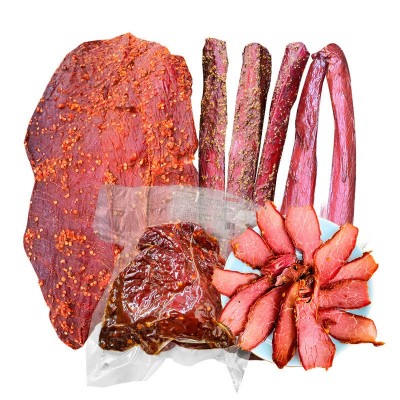 大块肉老厂猪肉风干肉批发跑江湖摆摊麻辣牛肉风味猪肉里脊大块肉图5