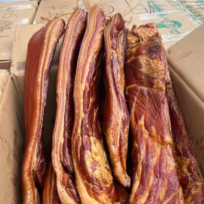烟熏腊肉五花腊肉二刀腊肉腌腊食品跑江湖地摊景区展销会货源图3