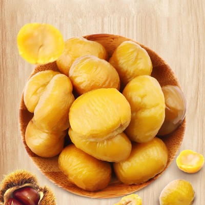 百草味熟制板栗仁80g原味/蜂蜜味去壳即食甘栗仁正品批发 箱规100图4