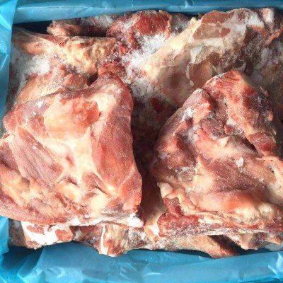 港口直销 荷兰进口冷冻猪小排 三角排 猪排骨原料 小排20斤/箱图2
