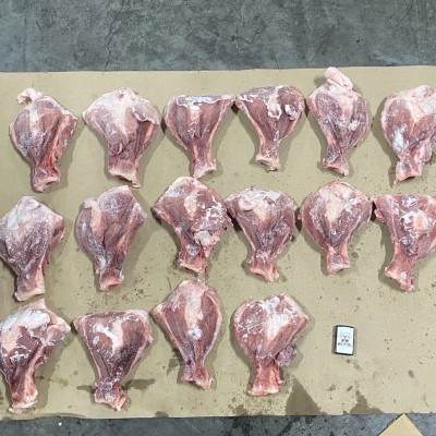 20斤装港口直销西班牙进口冷冻猪扇骨 批发多肉扇骨扇子骨 猪板骨图3