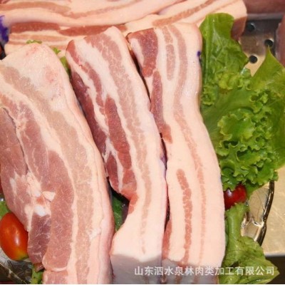 猪肉泗水泉林五花大肉 批发冷冻五花肉 餐厅酒店用冻五花肉图3