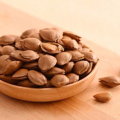代发奶油味大杏仁开口坚果批发500g 奶香薄皮年货零食手剥大杏仁图2