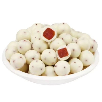 酸奶山楂球200克/袋酸甜可口酸奶蓝莓球果干蜜饯食品批发代发图4