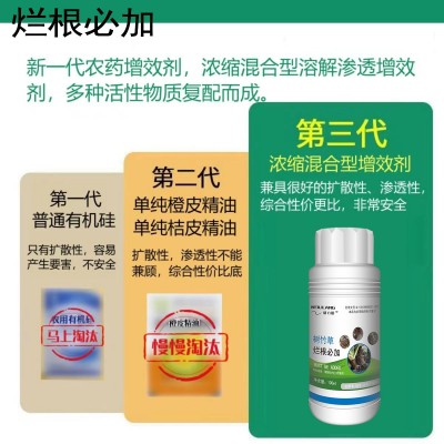 威力狼高浓度定向渗透农用助剂树竹草烂根必加农用有机硅助剂图3